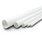 مواسير UPVC ضغط 6.9 بار مقاس 4 إنش سمك 2.8 مم لون أبيض