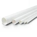 مواسير UPVC ضغط 6.9 بار مقاس 6 إنش سمك 4.11 مم لون أبيض