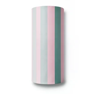 German Wallpaper Striped Design 10m x 0.73m Pink Color