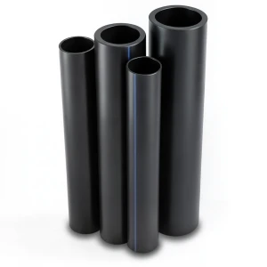 HDPE Pipes PE 100 Pressure 12.5 Bar Outside Diameter 200 mm Thickness 14.7 mm Black