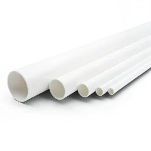 مواسير UPVC ضغط اسمي 8.6 بار مقاس 2 إنش سمك 1.85 مم لون أبيض