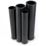 HDPE Pipes PE 100 Pressure 12.5 Bar Outside Diameter 225 mm Thickness 16.6 mm Black