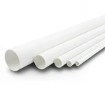 مواسير UPVC ضغط اسمي 8.6 بار مقاس 3 إنش سمك 2.74 مم لون أبيض