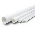 مواسير UPVC ضغط 8.6 بار مقاس 4 إنش سمك 3.51 مم لون أبيض