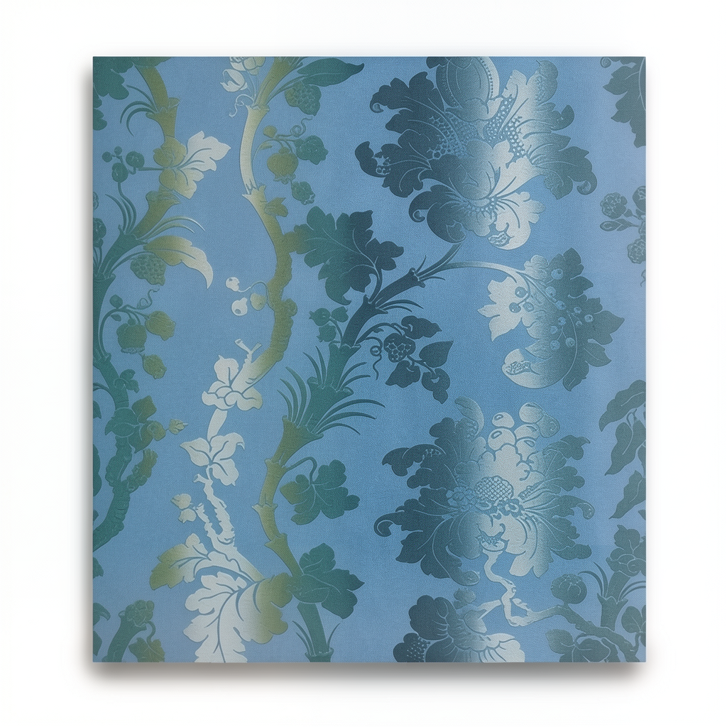 German Wall Covering 10m x 0.73m Blue, Model 517835