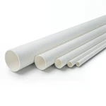 مواسير UPVC ضغط 8.6 بار مقاس 8 إنش سمك 6.73 مم لون أبيض