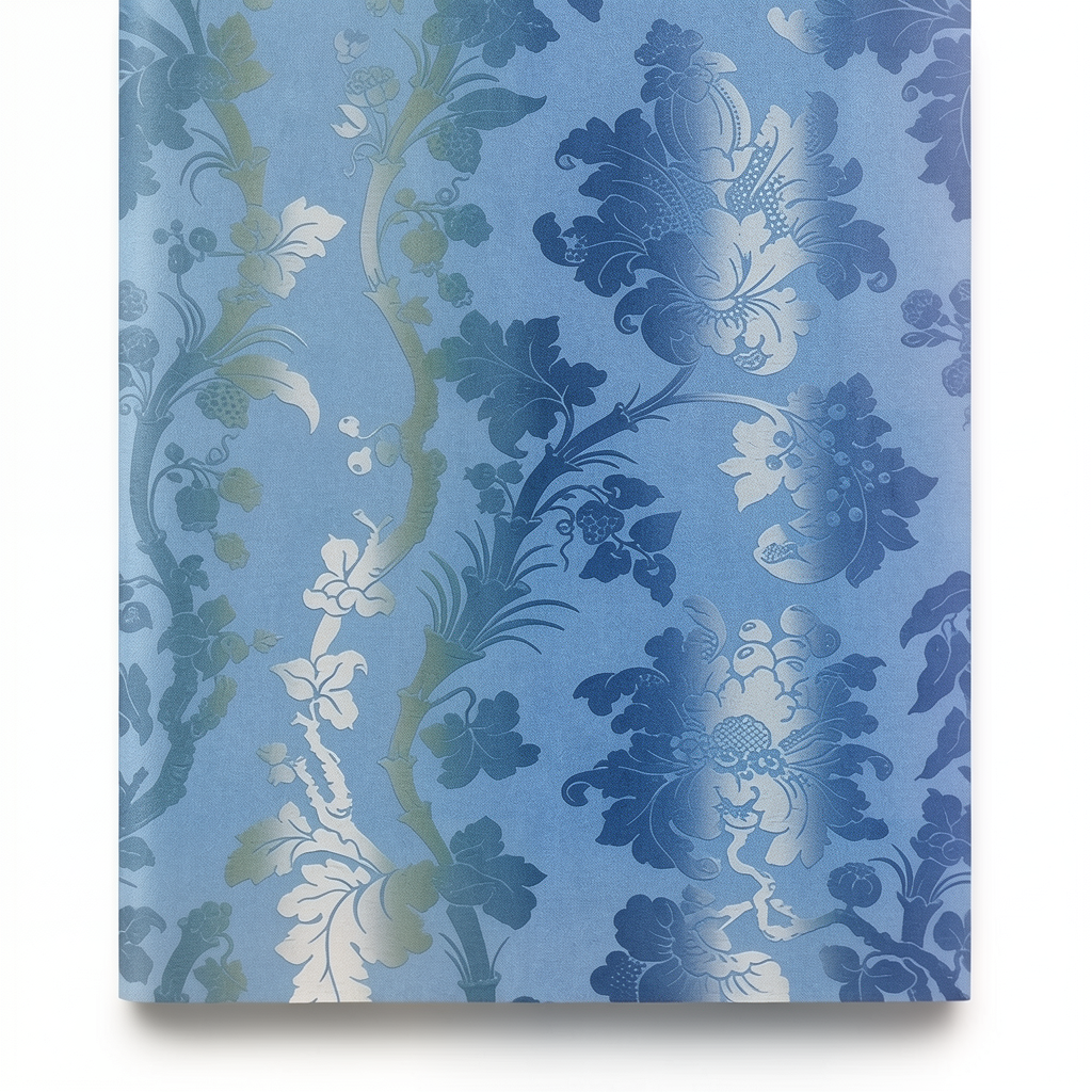 German Wall Covering 10m x 0.73m Blue, Model 517835
