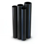 أنابيب HDPE PE 100 ضغط 10 بار قطر خارجي 280 مم سمك 16.6 مم لون اسود | نيبروبلاست