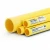 مواسير HDPE نيبروبلاست PE 100 ضغط 6 بار قطر خارجي 450 مم سمك 16.4 مم لون أصفر 