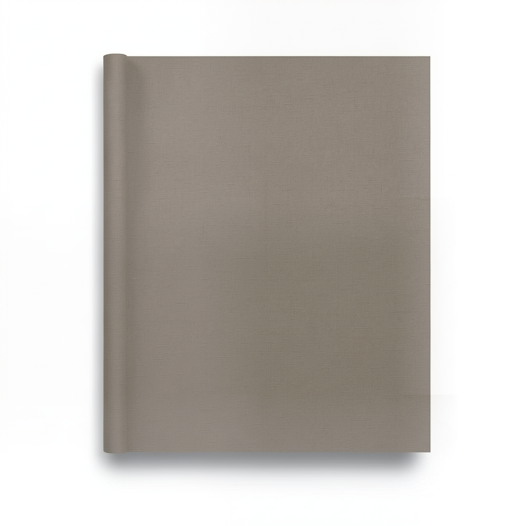 German Plain Wallpaper 10m x 0.53m Dark Beige, Model 448566