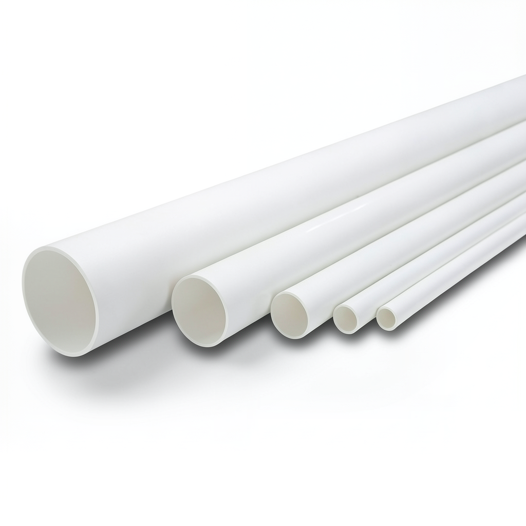 UPVC Pipes Nominal Pressure 11 Bar Size 3 Inch Thickness 3.43 mm White