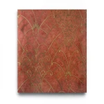 Italian Wall Decoration 10m x 0.73m Dark Orange, Model 26048
