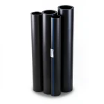 HDPE Pipes PE 100 Pressure 10 Bar Outside Diameter 400 mm Thickness 23.7 mm Black | NEPROPLAST