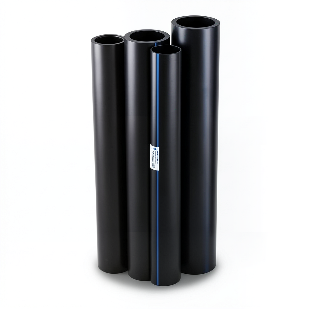 HDPE Pipes PE 100 Pressure 10 Bar Outside Diameter 400 mm Thickness 23.7 mm Black | NEPROPLAST