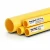 مواسير HDPE نيبروبلاست PE 100 ضغط 6 بار قطر خارجي 315 مم سمك 11.5 مم لون أصفر 