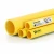 مواسير HDPE نيبروبلاست PE 100 ضغط 6 بار قطر خارجي 355 مم سمك 12.9 مم لون أصفر 