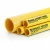 مواسير HDPE نيبروبلاست PE 100 ضغط 6 بار قطر خارجي 315 مم سمك 11.5 مم لون أصفر 