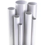 مواسير UPVC ضغط 15 بار قطر خارجي 21.5 مم سمك 2.1 مم لون أبيض