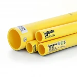 مواسير HDPE نيبروبلاست PE 100 ضغط 6 بار قطر خارجي 560 مم سمك 20.3 مم لون أصفر 