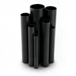 UPVC Pipes  Modern Technology Nominal Pressure 9 Bar Outside Diameter 89.1 mm Thickness 4.1 mm Black Colour