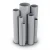 UPVC Pipes Modern Technology  Outside Diameter   160 mm Thickness 3.6 mm Gray Colour