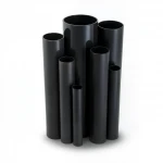 UPVC Pipes  Modern Technology Nominal Pressure 12 Bar Outside Diameter 88.7 mm Thickness 4.6 mm Black Colour