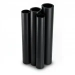Al-Rajhi HDPE Pipe PE 80 Pressure 4  Bar Outside Diameter 200  mm Thickness 6.2 mm Black Color