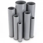 UPVC Pipes Modern Technology  Outside diameter 400 mm   Thickness 9.8 mm    Color Gray   
