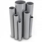UPVC Pipes Modern Technology  Outside Diameter   600 mm Thickness 15.4 mm Gray Colour