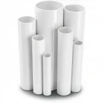 UPVC Pipes  Modern Technology Nominal Pressure 12 Bar Outside Diameter 89.1 mm Thickness 5.3 mm White Colour