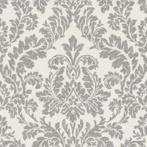 German Classic Wallpaper 10m x 0.53m Beige with Gray, Model 449099