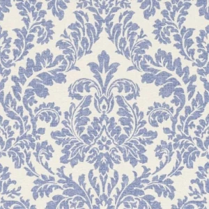 German Classic Wall Covering 10m x 0.53m Beige with Blue, Model 449013