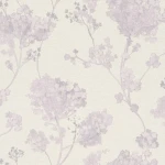 Floral Wallpaper 10m x 0.53m Beige, Model 449228