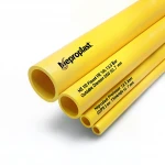 Neproplast HDPE Pipes PE 100 Pressure 12.5 Bar Outside Diameter 200 mm Thickness 14.7 mm Color Yellow