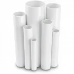 UPVC Pipes Modern Technology  Nominal Pressure 10 Bar Outside Diameter 90 mm Thickness 4.3 mm White Colour