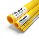 Neproplast HDPE Pipes PE 100 Pressure 12.5 Bar Outside Diameter 225 mm Thickness 16.6 mm Color Yellow