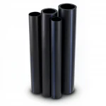 مواسير HDPE نيبروبلاست PE 80 ضغط 6 بار قطر خارجي 560 مم سمك 25.5 مم لون اسود