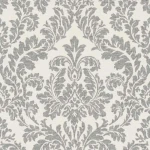 German Classic Wallpaper 10m x 0.53m Beige with Gray, Model 449099