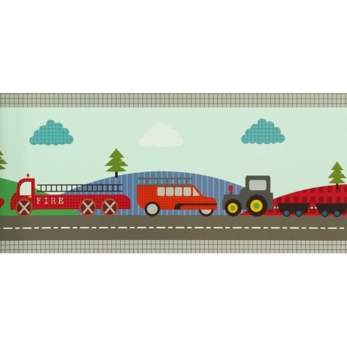 British Youth and Children Wallpaper 10m x 0.53m Multicolor