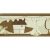 ورق حائط بريطاني شبابي واطفال 10 م × 0.53 م بيج وبني - Image 1