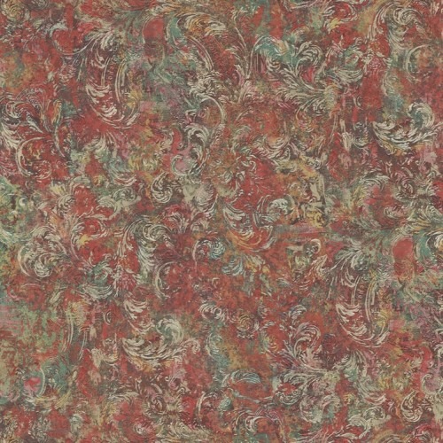 Italian Wall Covering Multicolored, 10 m Length, 0.73 m Width