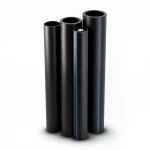 مواسير HDPE نيبروبلاست PE 80 ضغط 6 بار قطر خارجي 500 مم سمك 22.8 مم لون اسود
