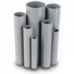 UPVC Pipes Modern Technology Schedule 40  Size 4 inch Thickness 6.02 mm Gray Colour