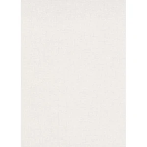 German Plain Wallpaper 10 m x 0.53 m Off White, Model 1021514
