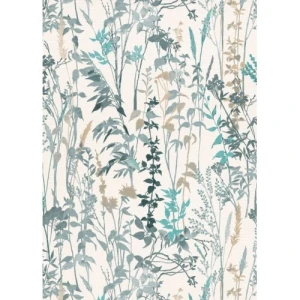 German Leaf Patterned Wallpaper 10m x 0.53m Multicolor, Model 1025818