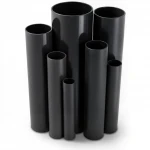 UPVC Pipes  Modern Technology Nominal Pressure 15 Bar Outside Diameter 89.1 mm Thickness 6.6 mm Black Colour