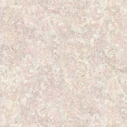 Italian Wall Covering Pink with Beige, 10 m Length, 0.73 m Width