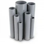 UPVC Pipes Modern Technology Nominal Pressure 6 Bar Outside Diameter 114.1 mm Thickness 3.4 mm Gray Colour