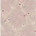 Italian Wall Covering 10m x 0.73m Pink Color, Model 26076