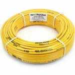 أنابيب HDPE نيبروبلاست PE 80 ضغط 6 بار قطر خارجي 63 مم سمك 2.9 مم لون أصفر 